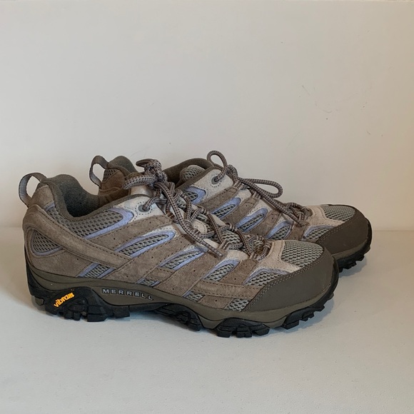 Merrell Shoes - Merrell Moab 2 Ventilator Women’s Size 11 Gray and Blue Athletic Hiking Shoes